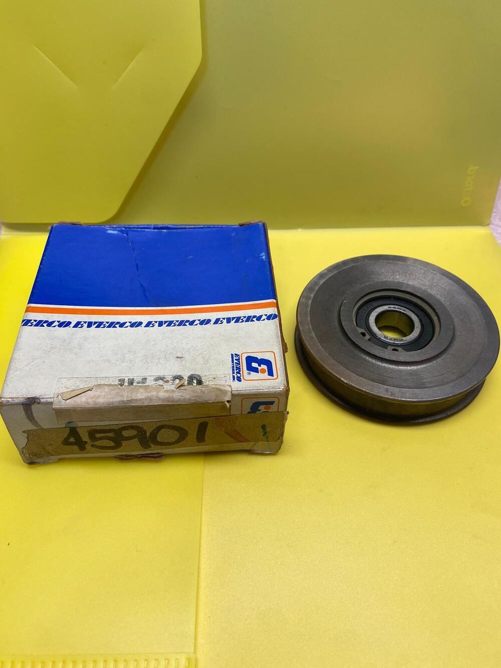 Everco Single Groove V Belt Idler Pulley Koyo 6203RS New